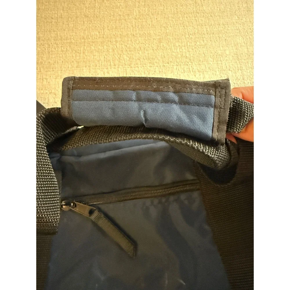 Vintage LL Bean Made in USA Adventure Duffle Bag Large 1990s Navy V273 Travel